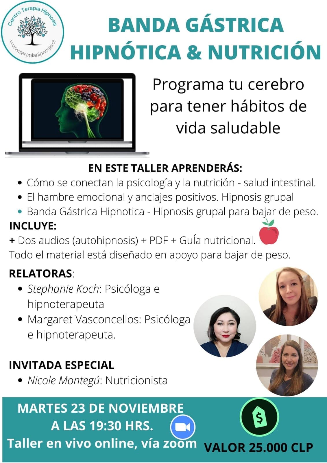 Taller banda gástrica hipnótica